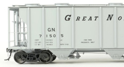 Tangent Scale Models HO 35011-06 PS-2 3215CuFt Covered Hopper Great Northern 'Delivery Gray 2-1960' GN #71532
