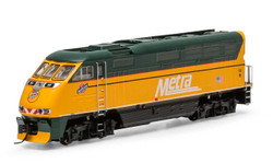 Athearn N ATH15300 DCC Ready EMD F59PHI Locomotive Metra METX #90