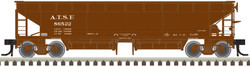 Atlas Master HO 20006807 70-Ton Hart Ballast Car Santa Fe ATSF #86541