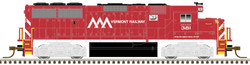 Atlas Master Gold Series N 40004931 DCC/ESU LokSound Select Equipped EMD GP60 Locomotive Vermont Railway VTR #381