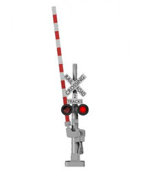 Details Plus N N10102L Grade Crossing Signal w/20-ft Gate LED Lighted  1-Pair