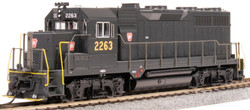 Broadway Limited Imports HO 8943 EMD GP35 Locomotive Stealth Series DCC Ready Pennsylvania RR DGLE Red Keystone PRR #2263