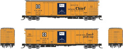 Rapido Trains Inc N 561002A Santa Fe Class RR-56 Mechanical Reefer 'San Francisco Chief' Slogan SFRD Single Car