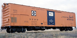 Rapido Trains Inc N 561009 Santa Fe Class RR-61 Mechanical Reefer 'San Francisco Chief' Slogan SFRD 4-Pack