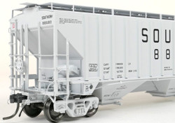 Tangent Scale Models HO 36369-02 PS4750 Covered Hopper Southern Delivery Gray 1981 SOU #88608