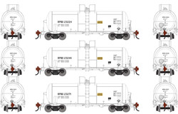 Athearn Genesis HO ATHG-1437 13K Gallon Acid Tank Car RPBX #23224 / 23246 / 23271 3-Pack