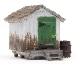 Woodland Scenics N BR4948 Built-&-Ready Landmark Structure Wood Shack Assembled