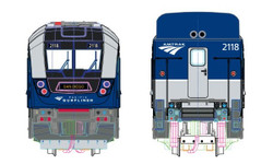Kato N 106-0426-LS-DMW with DCC/ESU LokSound V5 EMD F7A/B Set