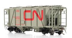 Rapido Trains Inc HO 149009A Enterprise Covered Hopper CN 'Red Noodle' #1 CN Single Car