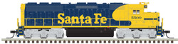 Atlas Master Gold Series N 40006020 DCC/Tsunami 2 Sound Equipped EMD SD45 Locomotive Santa Fe ATSF #5509