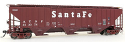 Tangent Scale Models HO 36372-07 PS4750 Covered Hopper Atchison, Topeka and Santa Fe 'GA-180 Delivery 1-1973' ATSF #313374