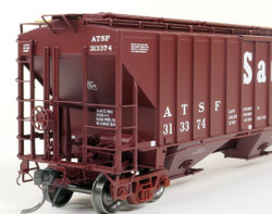 Tangent Scale Models HO 36372-08 PS4750 Covered Hopper Atchison, Topeka and Santa Fe 'GA-180 Delivery 1-1973' ATSF #313396