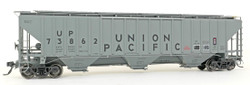 Tangent Scale Models HO 36373-01 PS4750 Covered Hopper Union Pacific 'Delivery Gray CH-100-28 3-1974' UP #73816