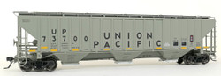 Tangent Scale Models HO 36374-01 PS4750 Covered Hopper Union Pacific 'CH-100-28 With Conspicuity' UP #73700