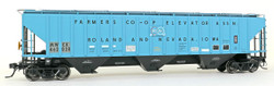 Tangent Scale Models HO 20080-01 PS4750 Covered Hopper Midwest Railcar Corporation 'Roland & Nevada 2013+' MWCX #462020