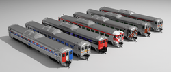Rapido Trains Inc N 516005 DCC Ready Budd RDC-1 Phase 2 BC Rail  'Blue' Scheme