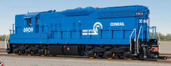 ScaleTrains Rivet Counter HO SXT41163 DCC Ready EMD SD9 Locomotive Conrail 'Can Opener' CR #6921