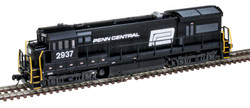 Atlas Master Gold Series N 40005927 DCC/ESU LokSound V5 Equipped GE U33 Locomotive Penn Central PC #2937