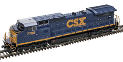 Atlas Master Gold Series N 40005848 DCC/ESU LokSound V5 Equipped DASH 8-40CW Locomotive CSX 'YN3' CSX #7788