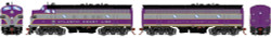 Athearn Genesis HO ATHG19586 DCC Ready EMD F7A / F3B Locomotive Set Atlantic Coast Line ACL #370 / #336-B