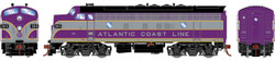Athearn Genesis HO ATHG19685 DCC/Tsunami 2 Sound Equipped EMD F7A Locomotive Atlantic Coast Line ACL #365