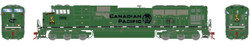 Athearn Genesis HO ATHG-1157 DCC/Tsunami 2 Sound Equipped EMD SD70ACU Locomotive Canadian Pacific Military Tribute CP #7020 'NATO Green'