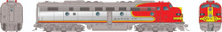 Rapido Trains Inc HO 28572 DCC/ESU LokSound V5 Equipped  EMD E8A Locomotive Santa Fe 'Warbonnet' ATSF #80L