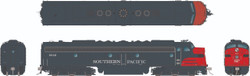 Rapido Trains Inc HO 28598 DCC/ESU LokSound V5 Equipped  EMD E9A Locomotive Southern Pacific 'Bloody Nose Scheme' SP #6050