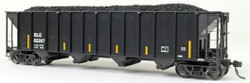 Tangent Scale Models HO 32063-01 Pullman-Standard 3400CuFt Quad Coal Hopper Bessemer and Lake Erie 'Conspicuity Repaint 2005+' BLE #65215