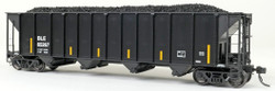 Tangent Scale Models HO 32063-15 Pullman-Standard 3400CuFt Quad Coal Hopper Bessemer and Lake Erie 'Conspicuity Repaint 2005+' BLE #65281