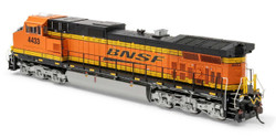 Athearn Genesis HO ATHG-1222 DCC/Tsunami 2 Sound Equipped GE Dash 9-44CW Locomotive BNSF 'Wedge' BNSF #4433