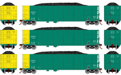 Athearn HO ATH7678 Thrall High Side Gondola with Load FPPX #2 3-Pack