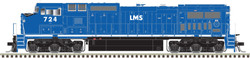 Atlas Master Silver Series HO 10004490 DCC Ready GE DASH 8-40CW Locomotive Locomotive Management Services LMS #724
