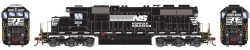 Athearn HO ATH-1432 DCC Ready EMD SD38 Locomotive Norfolk Southern NS #3806