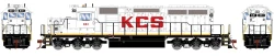 Athearn HO ATH-1237 DCC Ready EMD SD40-2 Locomotive KCS #681