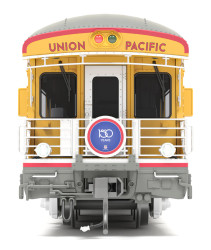 Broadway Limited Imports HO 9593 Union Pacific Business Car UP #101 'Lone Star' w/ Blue '150 Years' Drumhead