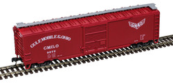 Atlas Trainman N 50006915 50' Single-Door Boxcar Gulf, Mobile & Ohio GM&O #9272