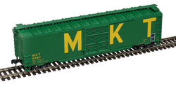 Atlas Trainman N 50006919 50' Single-Door Boxcar Missouri-Kansas-Texas MKT #2367