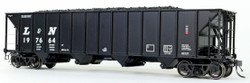 Tangent Scale Models HO 32016-20 Bethlehem Steel 3350CuFt Quad Coal Hopper Louisville & Nashville 'Delivery White Slant 1976' LN #197573