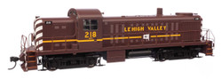 Walthers Mainline HO 910-10710 DCC Ready Alco RS2 Locomotive Lehigh Valley #218 w/water-cooled stack