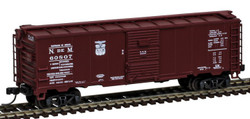 Atlas Master N 50007096 1932 ARA 40' Steel Boxcar Nacionales de Mexico N de M #60807