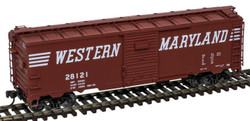 Atlas Master HO 20007775 1932 ARA 40' Steel Boxcar Western Maryland WM #27382