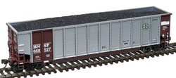 Atlas Trainman HO 20007704 Aluminum Coal Gondola w/Load BNSF Railway BNSF #668477