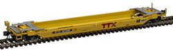 Atlas Master N 50007022 40' Rebuilt Well Car TTX 'Late Repaint' DTTX #457678