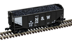 Atlas Master N 50007229 55 Ton Fishbelly Coal Hopper Norfolk & Western 'MOW' NW #80732