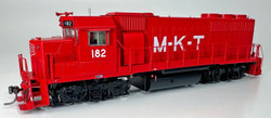 Rapido Trains Inc HO 40558 DCC/ESU LokSound V5 Equipped EMD GP40 Locomotive Missouri-Kansas-Texas 'Red Scheme' MKT #191
