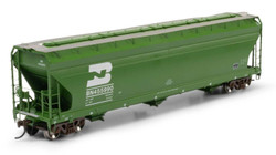 Athearn Genesis HO ATHG-1535 ACF4600 Covered Hopper Burlington