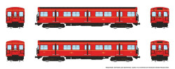 Rapido Trains Inc HO 206004 Unpowered TTC 'G-Class' Subway 'A-B'  2-car Train + Display Platform #5000+5001 2-Car Set