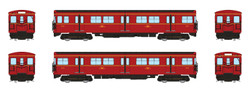 Rapido Trains Inc HO 206502 DCC/ESU LokSound V5 Equipped TTC 'G-Class' Subway 'A-B' Train #1 #5034+5035 2-Car Set