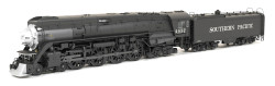 Broadway Limited Imports HO 9837 Stealth Series DCC-Ready Southern Pacific GS-4 4-8-4 SP #4445 Deskirted Painted Black No Trim on Pilot 